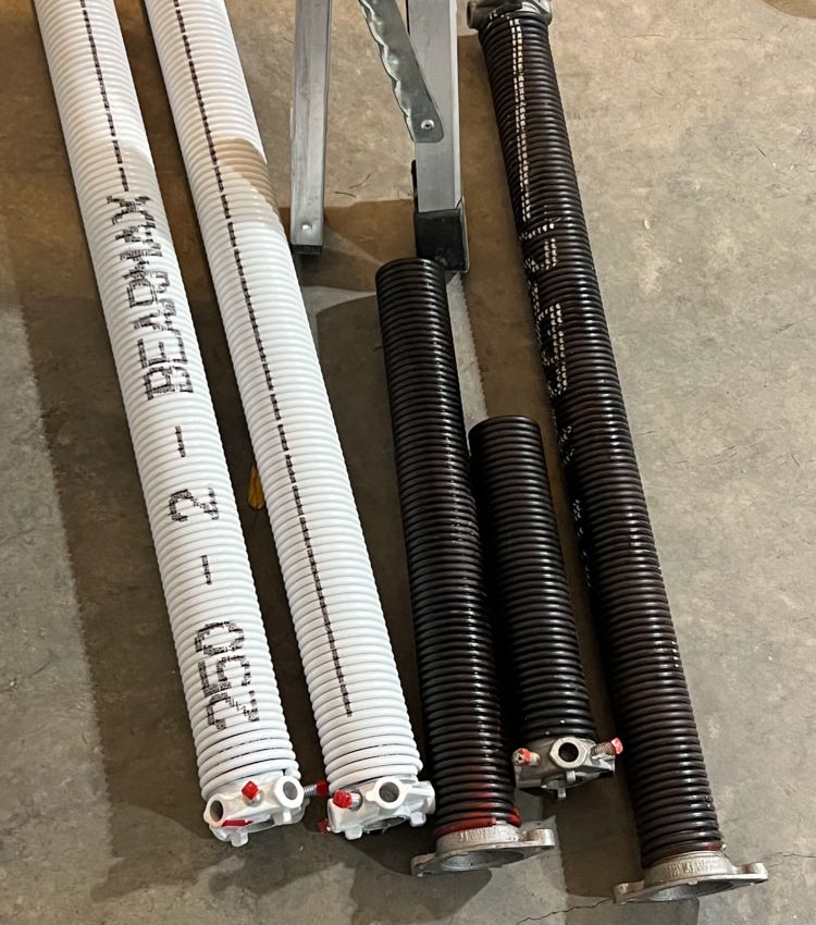BEARMAX premium torsion springs installed by Bear Door Services