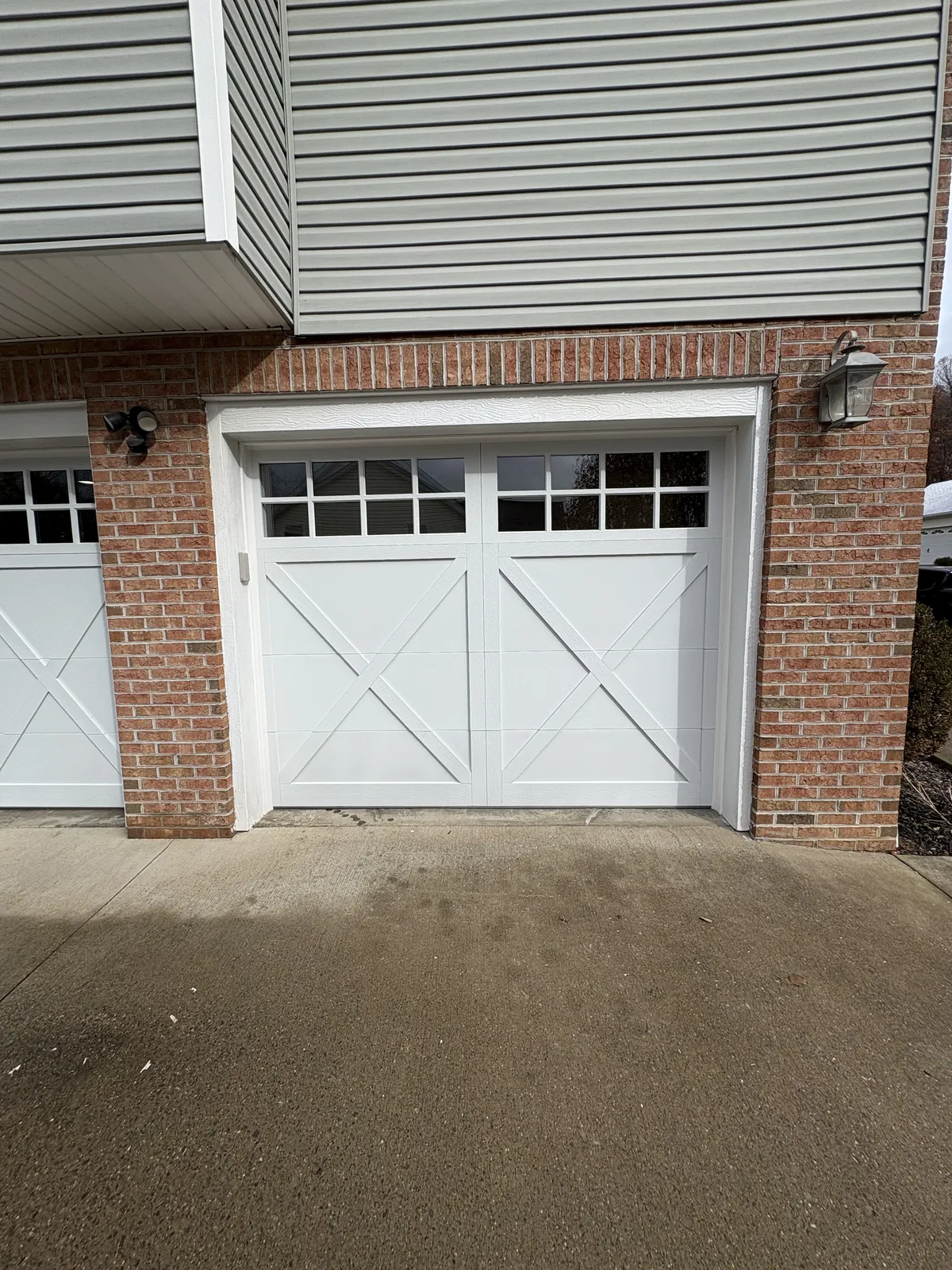 Carriage-Style CHI Door installed by Bear Door Services in Uniontown, PA