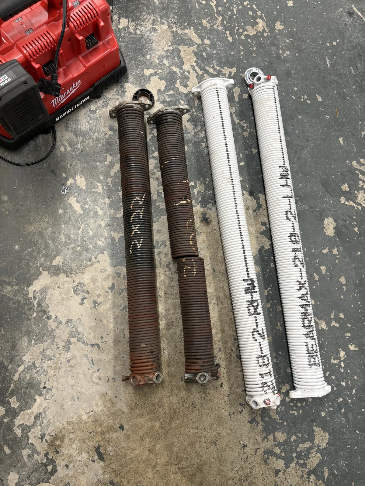 Comparison of BEARMAX torsion springs versus standard off-the-shelf springs